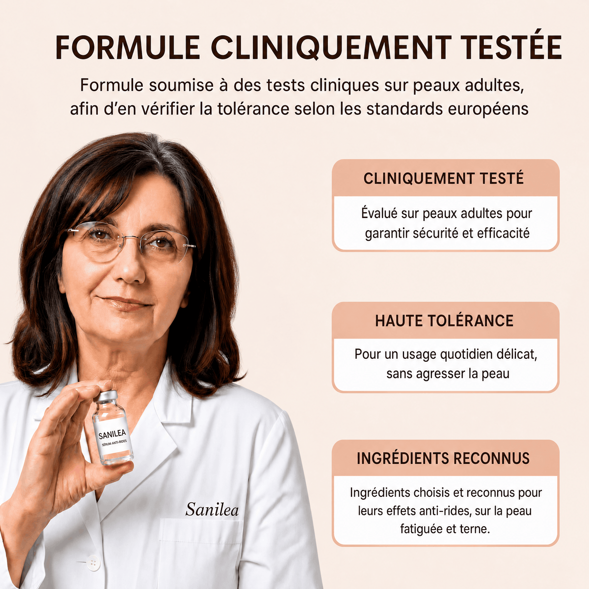 Sérum coréen aux peptides de soies